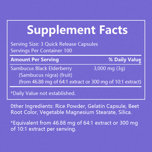 Complément alimentaire à base de plantes OEM ODM pour le soutien immunitaire, extrait d'églantier, stimulant d'énergie pour adultes, capsules d'églantier noir - Product Image 6
