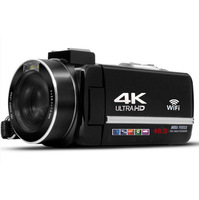2026 YENİ Popüler 8K Dijital Video Kamera Gece Görüşlü 48MP Kablosuz Web Kamerası Canlı Yayın 10x-20x Optik Zoom CMOS MicroSD 90