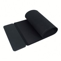 Tapis de souris pour jeux sur ordinateur, tapis de souris avec chargeur sans fil, surface coussinée, chargeur sans fil, tapis de souris pour jeux de bureau