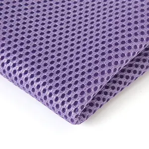 Factory outlet 100%Polyester Warp Knitted Soft 3D Spacer Sandwich Air Mesh Fabric for Office Chair