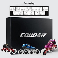 Patins à roulettes de course personnalisés de haute qualité SK5, coque en fibre de carbone professionnelle, châssis en aluminium, roulements en céramique