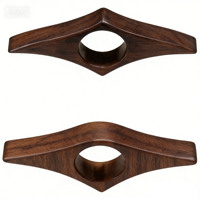 Marque-page en bois naturel écologique en forme d'étoile, support de page portable fait main, accessoires de lecture, cadeau pour les lecteurs