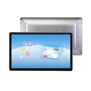 Capacitive 10.1 15.6 Inch Wall Mount Android 4G RAM Car Touch Screen Monitor