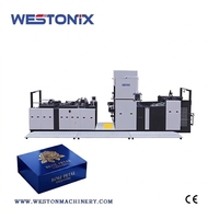 Machine de laminage à froid multifonction verticale automatique WESTONIX, matériel d'emballage
