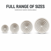 Diffuseur d'air moderne réglable en plastique ABS pour grille de plafond CVC, idéal pour extérieur, sous-sol, entrepôt, salon, atelier