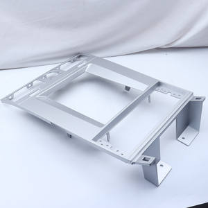 Cadre de tableau de bord stéréo USB CarPlay de voiture argenté de 9.7 pouces Meihua Factory pour <span class=keywords><strong>Lincoln</strong></span> <span class=keywords><strong>Navigator</strong></span> 2005-2006 faisceau de câbles de console de voiture - Product Image 2