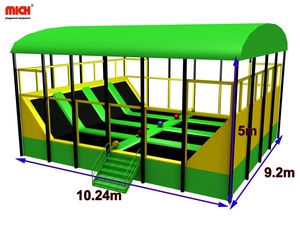 Mich Customized Outdoor Big <strong>Dodgeball</strong> Trampoline Park for Kids and Adults - Product Image 1