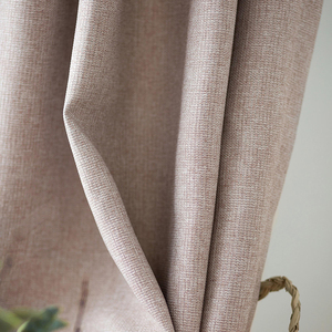 Wholesale 2025 Linen-Polyester <b>Curtains</b> Valances Custom Color Size Thickened 2025 <b>Curtain</b> for Living Room Cotton-Polyester - Product Image 6