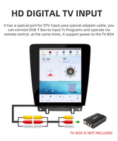 Reproductor Multimedia para Auto Jiawell de 12.1 Pulgadas con CarPlay, Android Auto, DSP, WiFi Integrado, Cámara de Reversa, USB para Ford Mustang 2010-2013