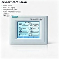 6AV6642-0BC01-1AX0, Para Módulo PLC Siemens, SPS, Pieza de Repuesto Industrial, SIMATIC TP177B, Pantalla Táctil HMI, Profibus DP