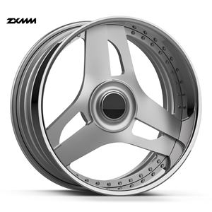 Jantes en alliage d'aluminium forgé concave à fond profond ZXMM personnalisées de luxe chromées polies 2/3 pièces 17 18 19 20 21 22 24 pouces - Product Image 1
