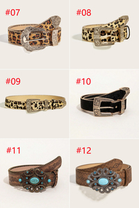 <span class=keywords><strong>Cintura</strong></span> Vintage <span class=keywords><strong>donna</strong></span> moda floreale in lega con fibbia leopardata <span class=keywords><strong>cintura</strong></span> in pelle sintetica per <span class=keywords><strong>donna</strong></span> - Product Image 6