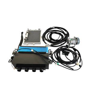 Nouveau <span class=keywords><strong>climatiseur</strong></span> agricole de haute qualité, design fin, monobloc, 12V/24V SDKB, pour camion, tracteur, montage sur toit - Product Image 3