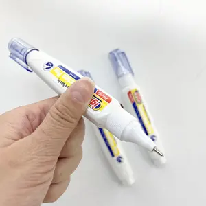 מקורי עיצוב מיני-גודל מהיר יבש משרד תלמיד שמיש מתכת טיפ תיקון נוזל עט