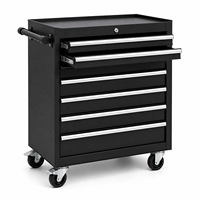 Armoire à outils en métal pour garage, chariot de rangement robuste pour atelier, armoire à outils en acier à tiroirs sur roulettes