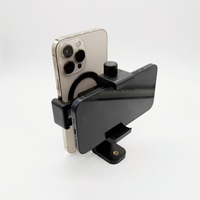 Support de téléphone portable double à clipser, rotatif pour prise de vue horizontale et verticale, compatible iPhone 17 16 15 Samsung