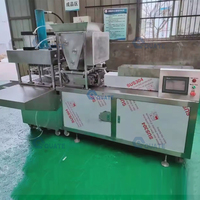 Mini système de presse à poudre automatique avec façonnage des aliments Cube de sucre de bonbon dur formant la machine pour l'usine de bonbons