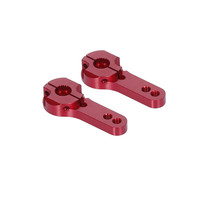 Corne servo en alliage d'aluminium CNC en métal 25T dents pour 1/8 1/10 échelle RC voiture Robot bateau avion bras de direction