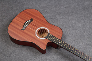 Paisen 38 pulgadas sapele corte OEM acústica principiantes práctica de <span class=keywords><strong>guitarra</strong></span> - Product Image 6