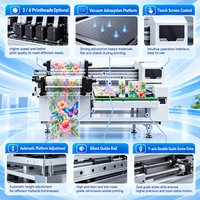 Mesin Cetak UV DTF 6090 Roll to Roll untuk Pencetakan Label Kristal, Stiker Transfer, Kaca, dan Papan Logam