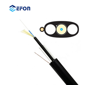 Cable de Fibra Óptica Plano Reforzado para FTTH, Cable de Cobre para Trazado Aéreo, 12, 24, 48 Hilos - Product Image 4