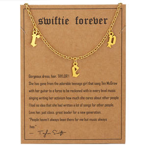 Collar de Acero Inoxidable Estilo Punk 1989 Rep Lover Taylor, Collar Fearless Evermore <span class=keywords><strong>Antihero</strong></span> Reputation Swiftie Taylor - Product Image 5