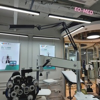 Unité de fauteuil d'examen d'optométrie EO-MED TR500 avec table, garantie 1 an, capacité 200-250 kg