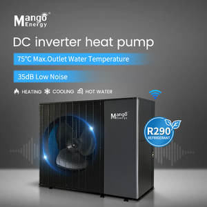 A + + 15Kw 20KW Wifi tek Fan monoblok pompa ısıtma Heating Dhw ısı pompası sistemi Wifi kontrolü ile 35DB - Product Image 3