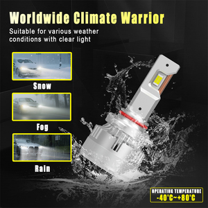 G-VIEW g18w 9005 9006 <span class=keywords><strong>LED</strong></span> Đèn pha <span class=keywords><strong>Kit</strong></span> 130 Wát 30000lm với 7035 Chip độ sáng cao chuyển đổi <span class=keywords><strong>Kit</strong></span> cho ô tô xe - Product Image 5