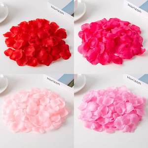 جفاف الديكور زهرة بتلة المطر سرير الزفاف اقتراح تخطيط غرفة الزفاف محاكاة - Product Image 2