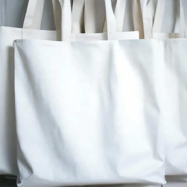 Customized Logo Zippered Canvas Tote Bag Canvas Barrel Duffel Bag Custom Logo Simple Canvas Messenger Shopping Fashion Bag