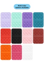 Support de téléphone portable ATB à ventouse en silicone ultra-mince et flexible double face, portable et polyvalent pour salle de bain, compatible avec les appareils de 6,5 à 9,5 pouces