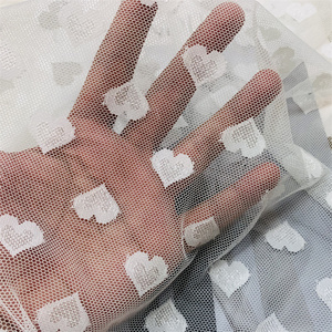 Tissu en maille coton-nylon <span class=keywords><strong>pas</strong></span> <span class=keywords><strong>cher</strong></span>, dentelle jacquard. Robe en dentelle à motif teint, élastique, à séchage rapide, respirante et anti-transpiration, pour costumes de scène - Product Image 3