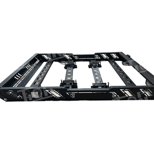 Có Thể Điều Chỉnh Phổ Xe Roof Rack Heavy-<span class=keywords><strong>Duty</strong></span> Sắt Thép Với Đèn LED Hành Lý Tàu Sân Bay Cho Dễ Dàng Hành Lý Cài Đặt - Product Image 2