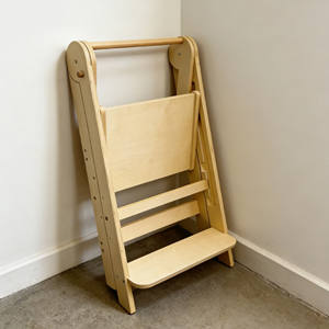 Taburete Plegable de Madera Ecológico y Moderno para Niños, Torre de Aprendizaje para Cocina, Sala de Estar y Escuela - Product Image 2