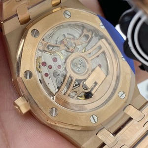 Reloj de Pulsera Mecánico para Hombre, Estilo Clásico 16202, Lujoso, Correa de Acero Dorado de 18k, Ultrafino, CNC, Superluminoso, Gran Venta - Product Image 5