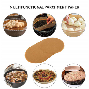 Prezzo Speciale di Fabbrica: Fogli di Carta Forno Antiaderente da 10 Pollici, Doppio Lato, per Teglie da Torta, Teglie per <span class=keywords><strong>Pizza</strong></span>, Friggitrice ad Aria, Pane e Biscotti, Grado Alimentare - Product Image 5