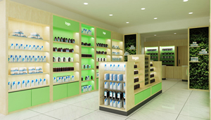 Meubles de magasin médical sur mesure Affichage de magasin de <span class=keywords><strong>pharmacie</strong></span> Conception d'équipement de magasin de détail Vitrines d'usine de la Chine - Product Image 3