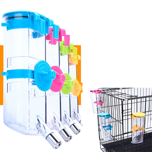 Nuevo bebedero de plástico <span class=keywords><strong>para</strong></span> hámster, dispensador de botellas de agua, alimentador colgante, perro, conejillo de indias, ardilla, conejo, cabeza <span class=keywords><strong>para</strong></span> beber, fuente de tubería - Product Image 4