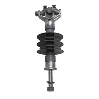 Isolateur de type broche pour ligne de transmission aérienne haute tension 33KV, matériau polymère composite, certifié IEC 61109, Chine