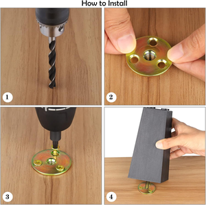 <span class=keywords><strong>Triangle</strong></span> jambes en plastique pour meubles lit canapé jambes en plastique appareils pieds en plastique pour Table basse armoires canapé - Product Image 3