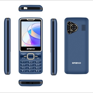 Téléphone à bas prix T63AA Chine Mini Robuste Mince Pas Cher Téléphone à Clavier avec Double Carte SIM et Lampe Torche - Product Image 1