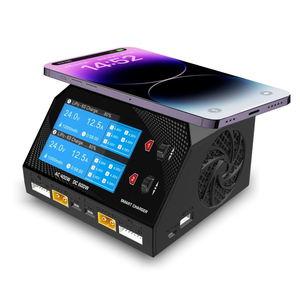 เครื่องชาร์จอัจฉริยะสองช่องทาง UP8 400W AC 600W เครื่องชาร์จแบตเตอรี่ DC Lipo พร้อมเครื่องทดสอบเซอร์โวมอเตอร์ชาร์จแบบไร้สาย - Product Image 5