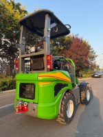 Pengiriman Gratis ASV Electric Mini Front Loader Garansi Bersertifikat CE 1 Tahun Wheel Loader Beban Terukur 0.8-5 Ton Kapasitas Bak 0.4m Tinggi