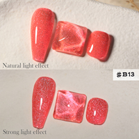 FZANEST nail supplies ensemble de vernis à ongles en gel réfléchissant fluo diamant paillettes disco