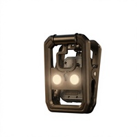 Lanterne de camping LED portable, lampe de travail extérieure rechargeable, charge USB, cadre métallique avec poignée et crochet