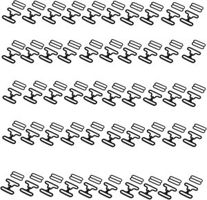 Sets Length Inch Adjustable Bow Tie Hardware <b>Clip</b> Set <b>Hook</b> Fastener Uniform Collar Adjuster For Tie Fastening Strap - Product Image 1