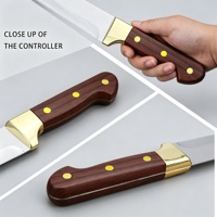 Couteau de cuisine Tc 6'' 7'' 8'' Couteau de chef Couteau à désosser Hachoir Couteau de boucher professionnel en acier inoxydable