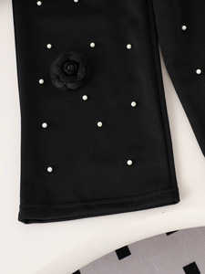 Conjunto de Dos Piezas de <span class=keywords><strong>Sudadera</strong></span> y Pantalones Negros para Niños, Estilo Exportación, Otoño Invierno, Ropa para Niñas de 4 a 7 Años - Product Image 6