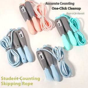 Salto <span class=keywords><strong>de</strong></span> cuerda portátil <span class=keywords><strong>de</strong></span> longitud ajustable para principiantes Examen <span class=keywords><strong>de</strong></span> ingreso a la escuela secundaria Equipo deportivo <span class=keywords><strong>especial</strong></span> para educación - Product Image 1